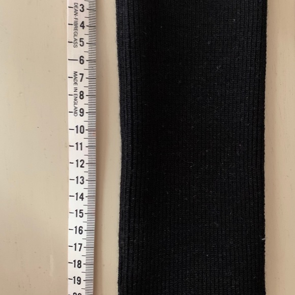 COS Blk LEATHER Elbow Length Long Glove Size XS/S - Picture 7 of 7